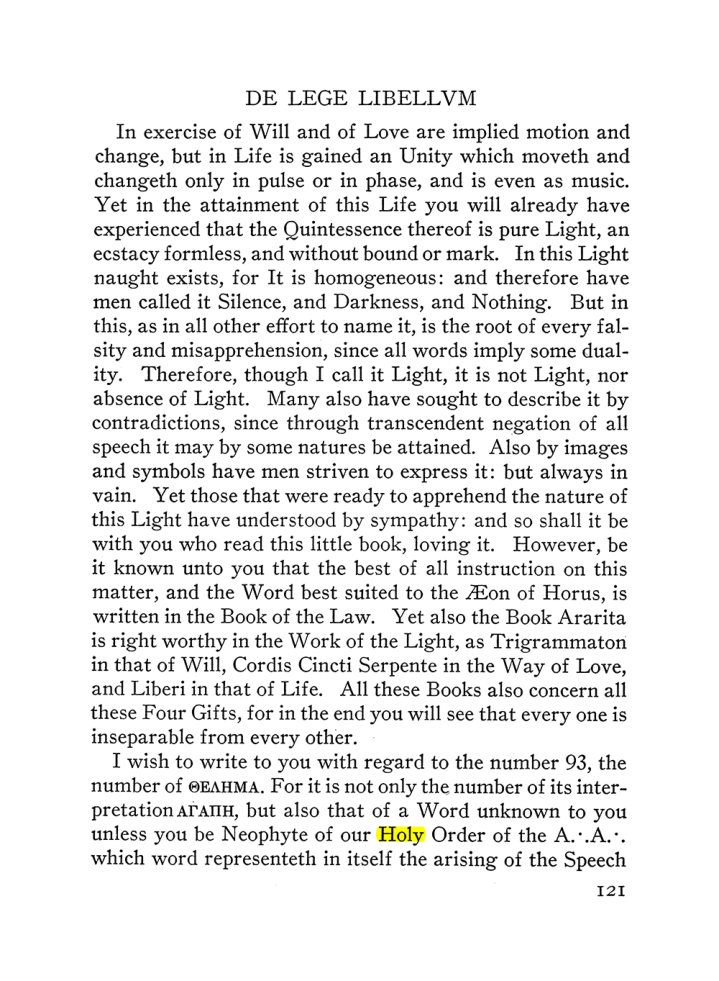 Original scan of The Equinox (Volume III, Number I), PDF page 127