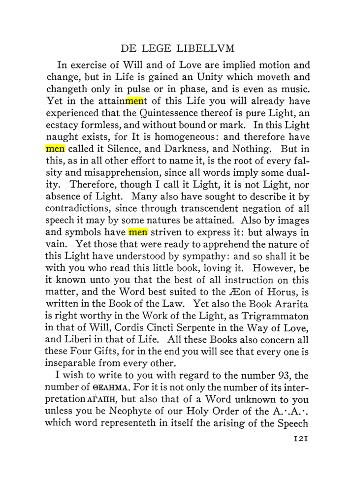 Original scan of The Equinox (Volume III, Number I), PDF page 127