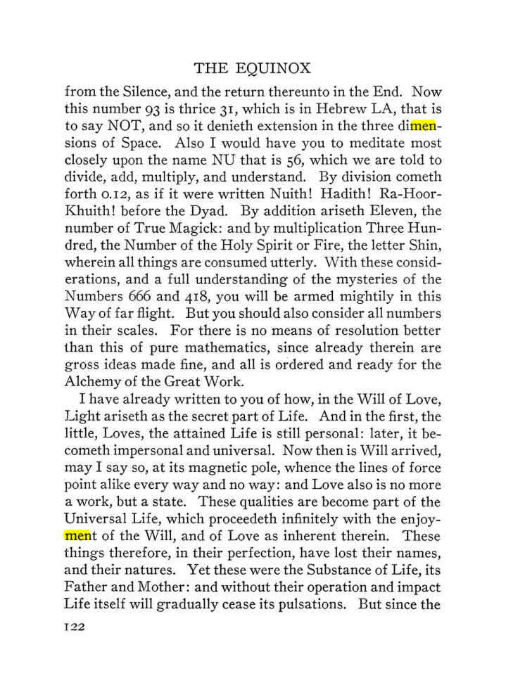 Original scan of The Equinox (Volume III, Number I), PDF page 128