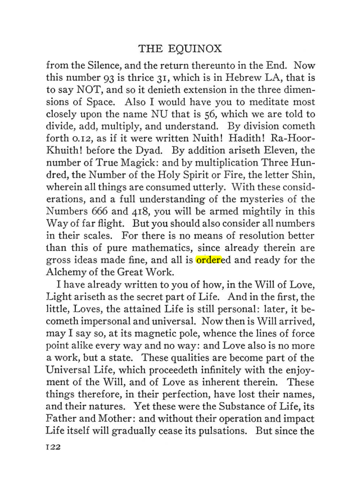 Original scan of The Equinox (Volume III, Number I), PDF page 128