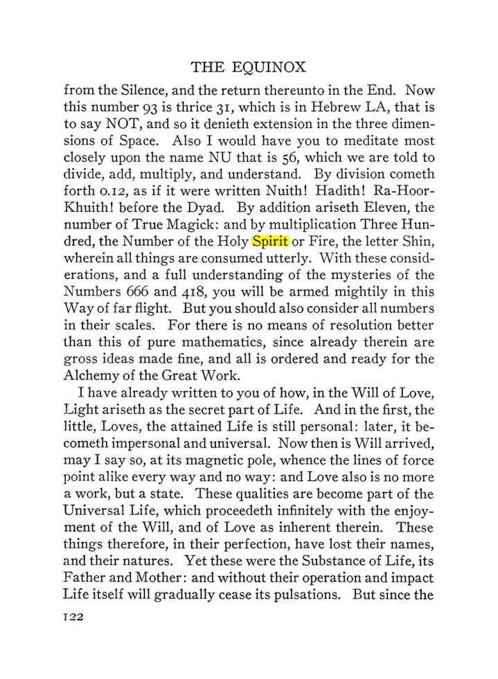 Original scan of The Equinox (Volume III, Number I), PDF page 128