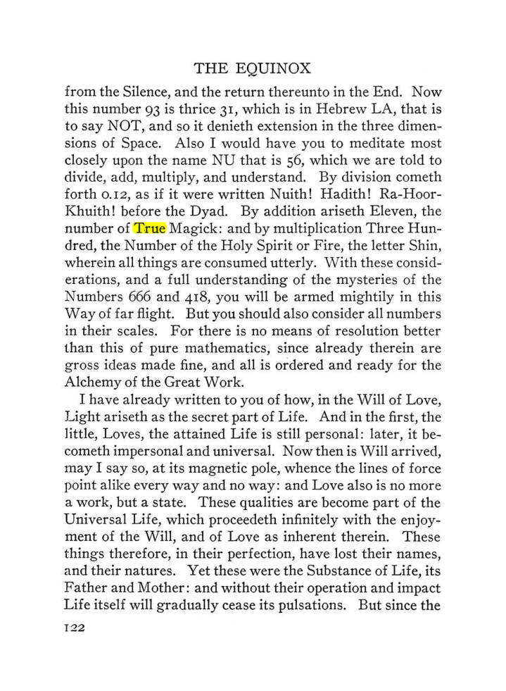Original scan of The Equinox (Volume III, Number I), PDF page 128