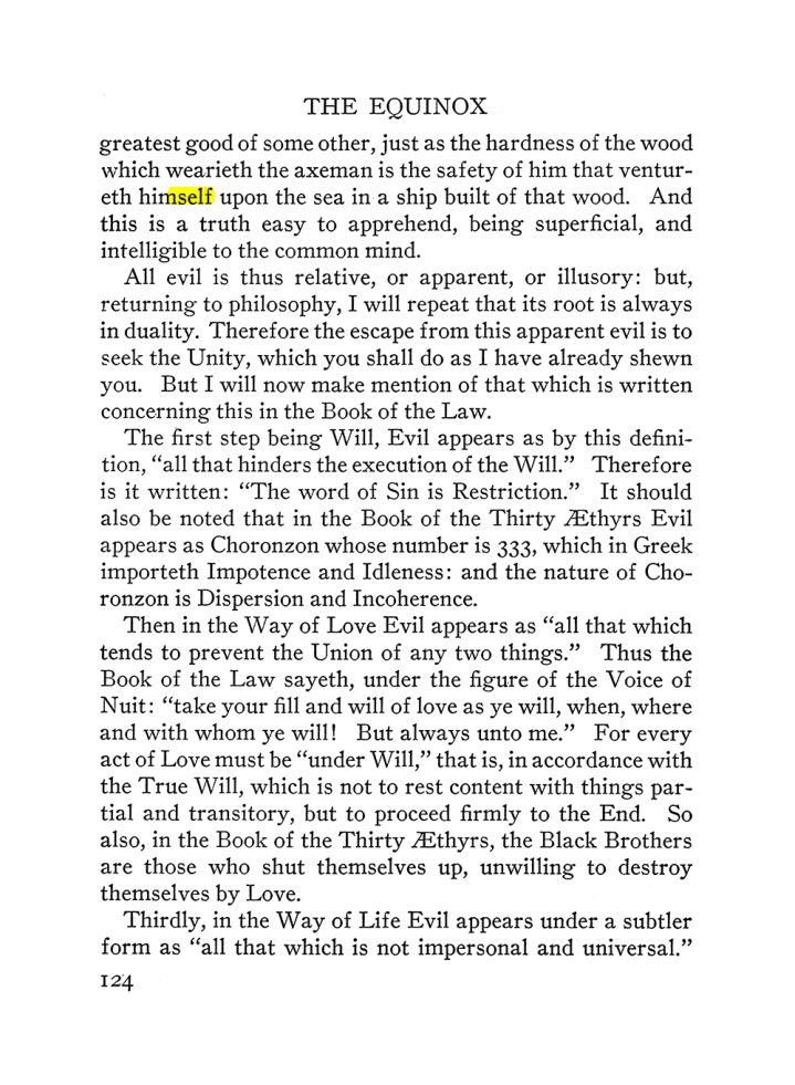 Original scan of The Equinox (Volume III, Number I), PDF page 130