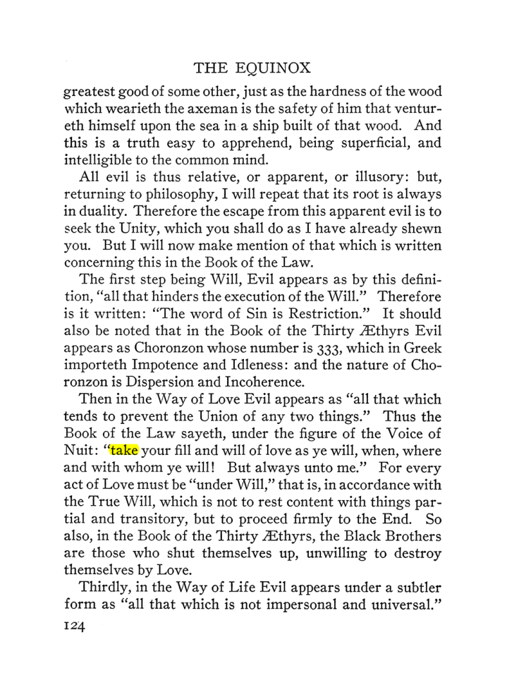 Original scan of The Equinox (Volume III, Number I), PDF page 130