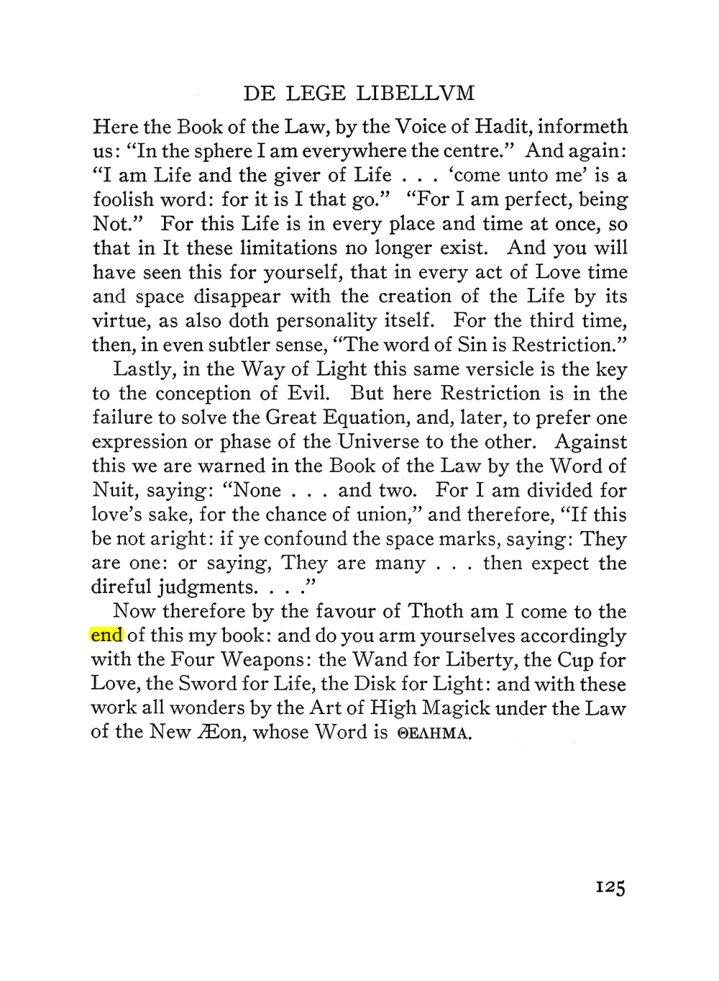 Original scan of The Equinox (Volume III, Number I), PDF page 131