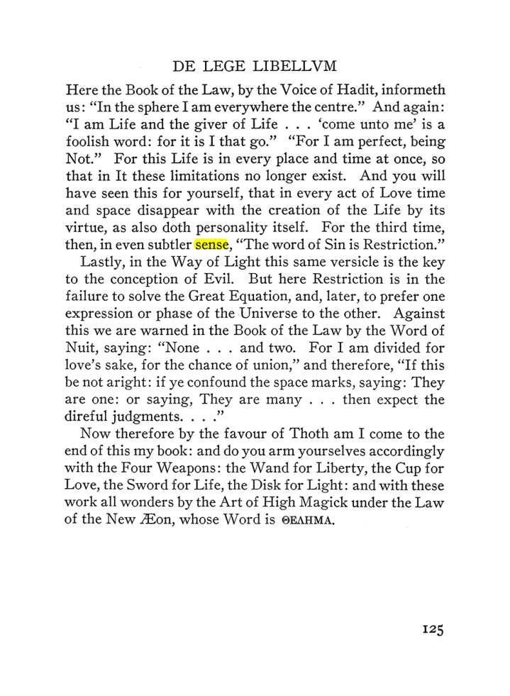 Original scan of The Equinox (Volume III, Number I), PDF page 131
