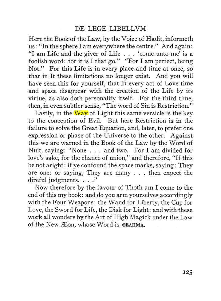 Original scan of The Equinox (Volume III, Number I), PDF page 131