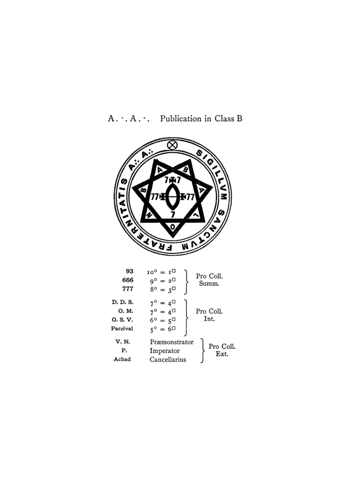 Original scan of The Equinox (Volume III, Number I), PDF page 134