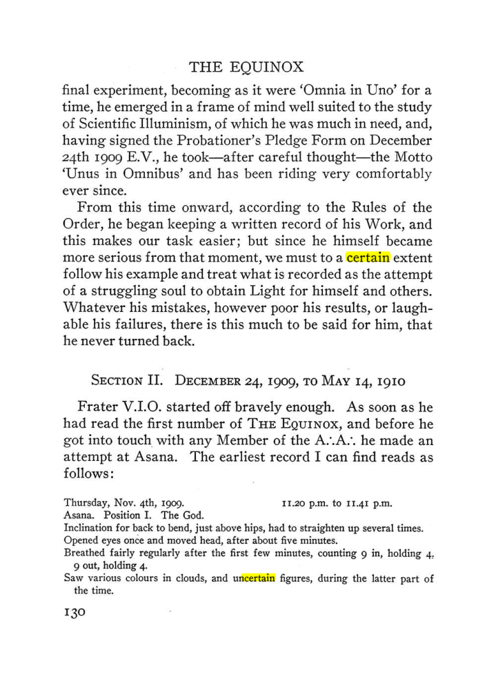 Original scan of The Equinox (Volume III, Number I), PDF page 138