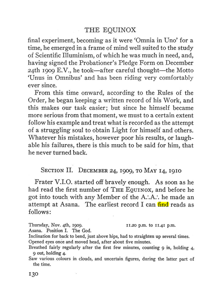 Original scan of The Equinox (Volume III, Number I), PDF page 138