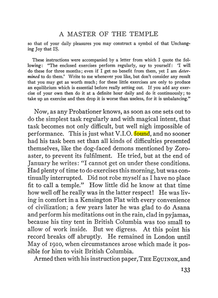 Original scan of The Equinox (Volume III, Number I), PDF page 141