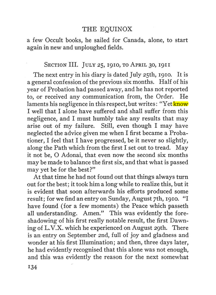 Original scan of The Equinox (Volume III, Number I), PDF page 142