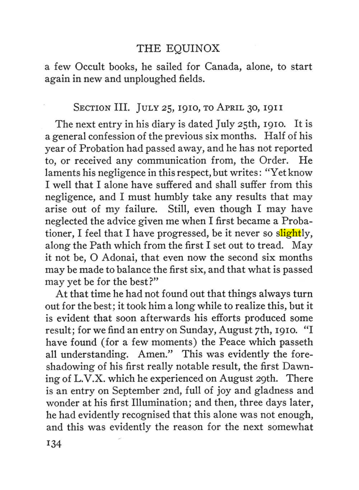 Original scan of The Equinox (Volume III, Number I), PDF page 142