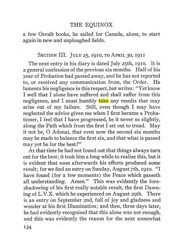 Original scan of The Equinox (Volume III, Number I), PDF page 142