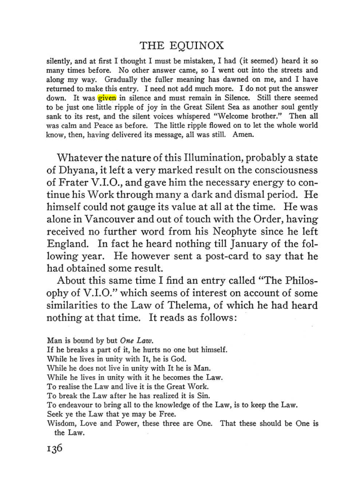 Original scan of The Equinox (Volume III, Number I), PDF page 144