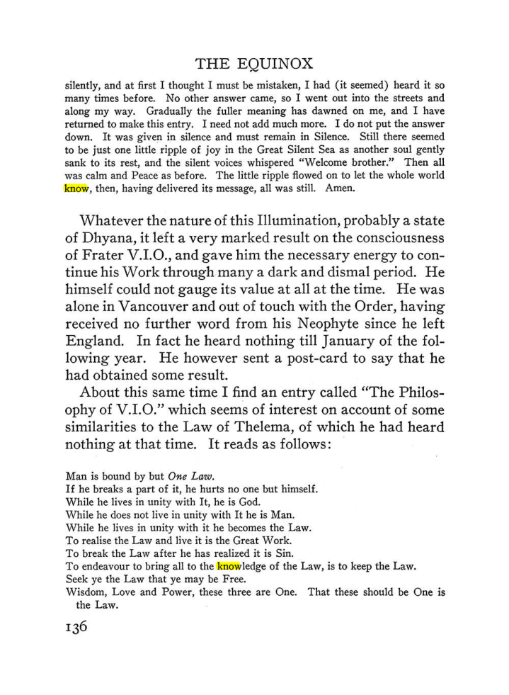 Original scan of The Equinox (Volume III, Number I), PDF page 144