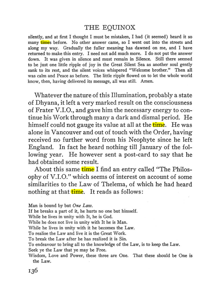 Original scan of The Equinox (Volume III, Number I), PDF page 144