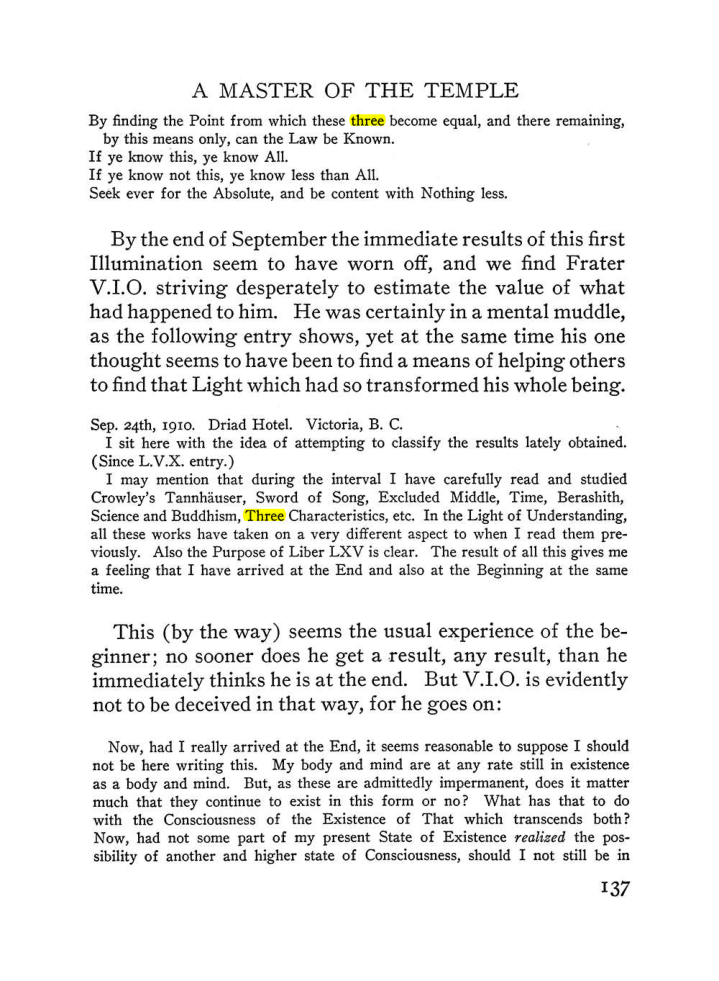 Original scan of The Equinox (Volume III, Number I), PDF page 145