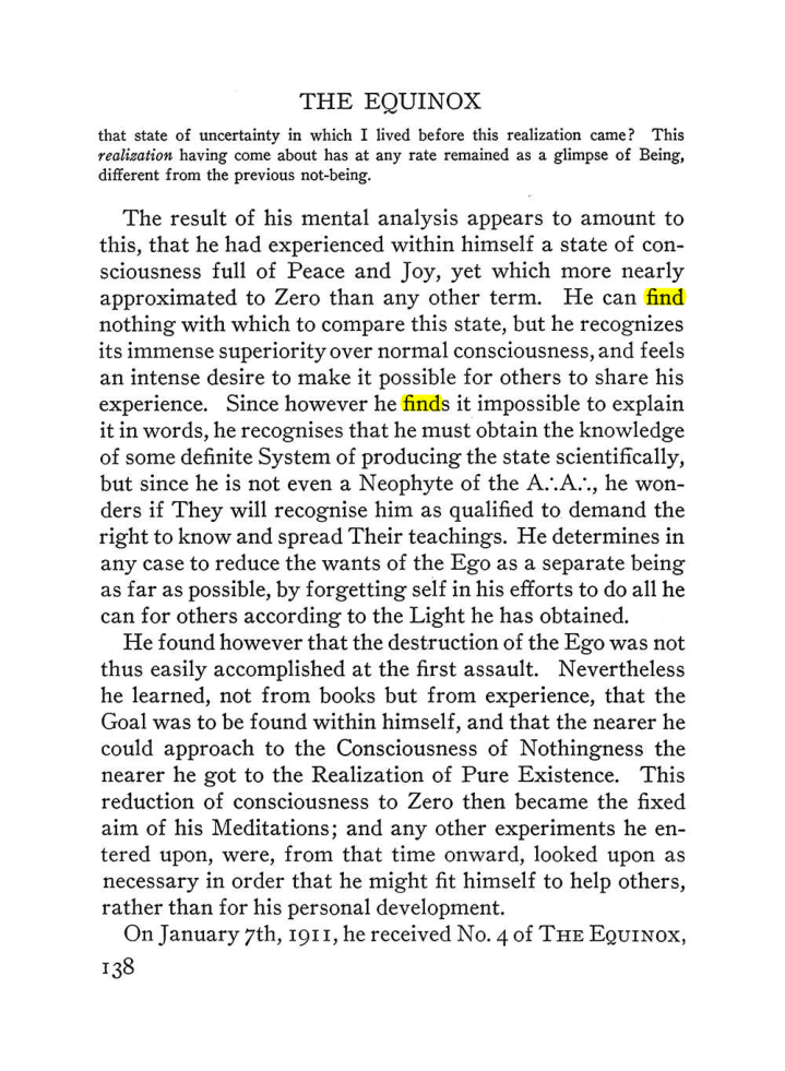Original scan of The Equinox (Volume III, Number I), PDF page 146
