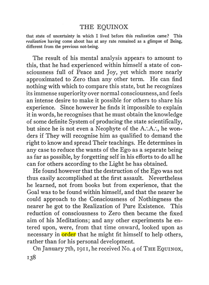 Original scan of The Equinox (Volume III, Number I), PDF page 146