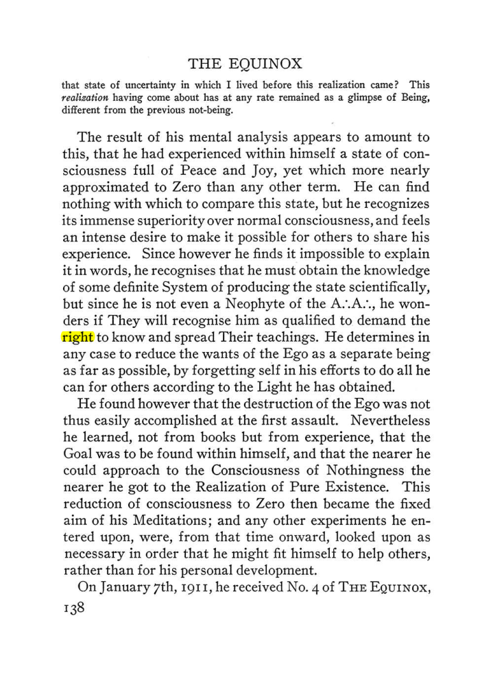 Original scan of The Equinox (Volume III, Number I), PDF page 146