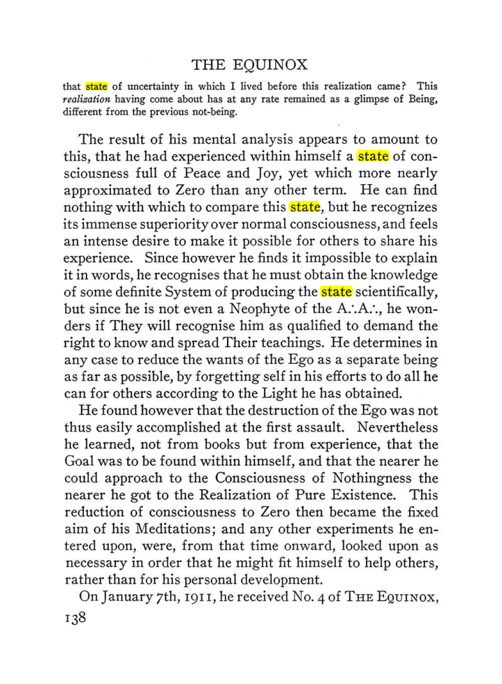 Original scan of The Equinox (Volume III, Number I), PDF page 146
