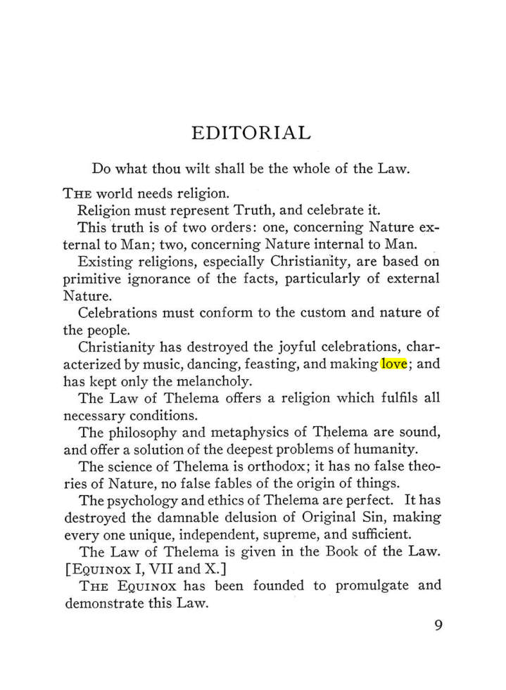 Original scan of The Equinox (Volume III, Number I), PDF page 15