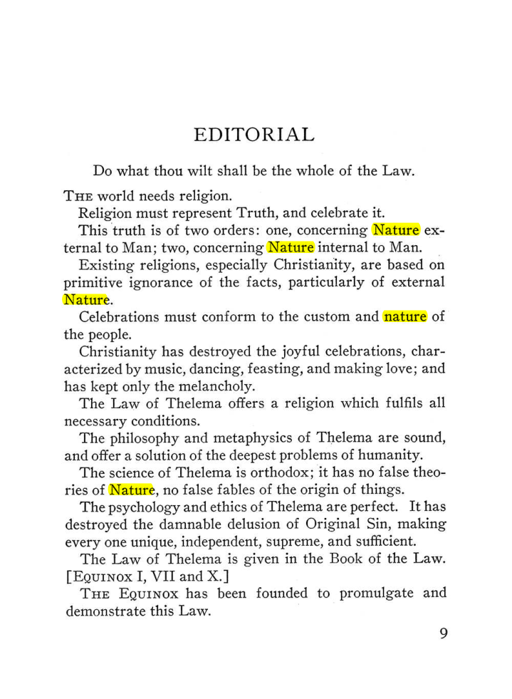 Original scan of The Equinox (Volume III, Number I), PDF page 15