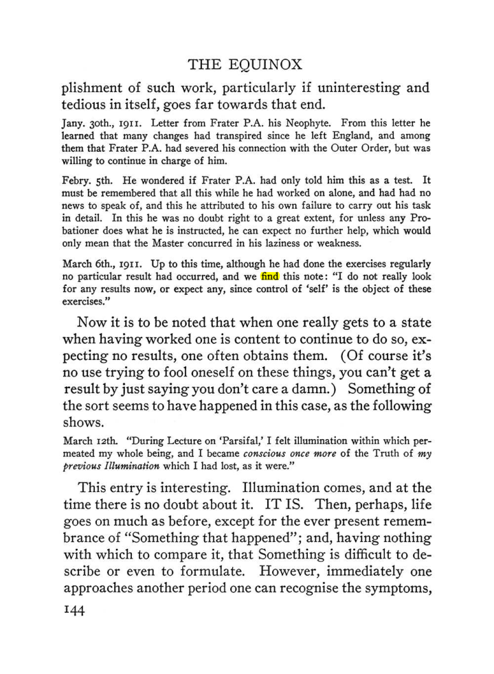 Original scan of The Equinox (Volume III, Number I), PDF page 152