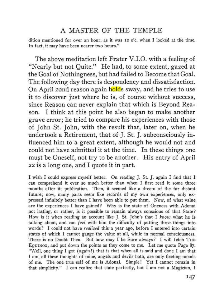 Original scan of The Equinox (Volume III, Number I), PDF page 155
