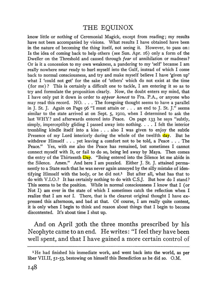 Original scan of The Equinox (Volume III, Number I), PDF page 156