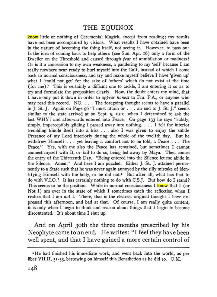 Original scan of The Equinox (Volume III, Number I), PDF page 156