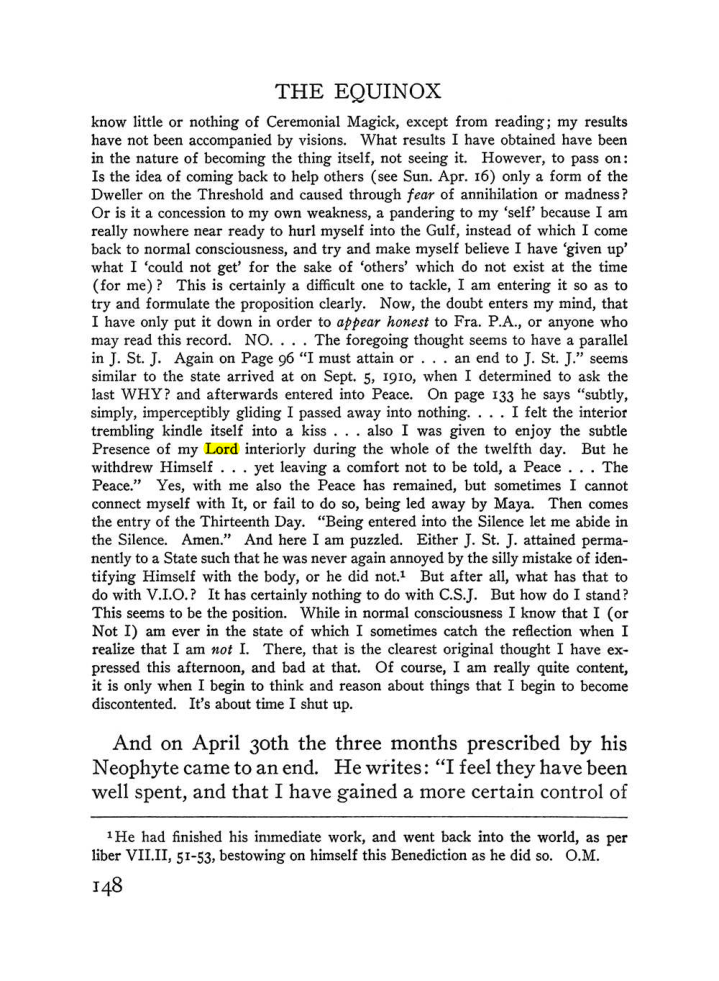 Original scan of The Equinox (Volume III, Number I), PDF page 156