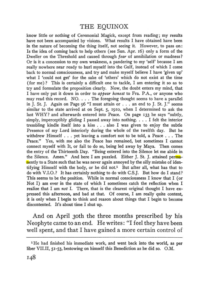 Original scan of The Equinox (Volume III, Number I), PDF page 156