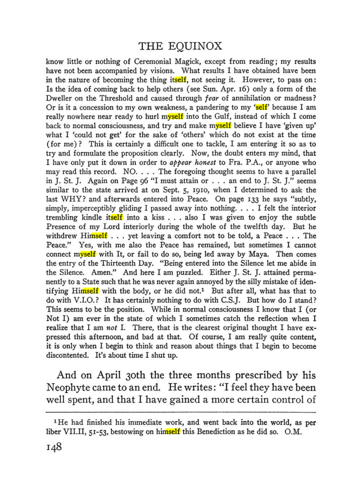 Original scan of The Equinox (Volume III, Number I), PDF page 156