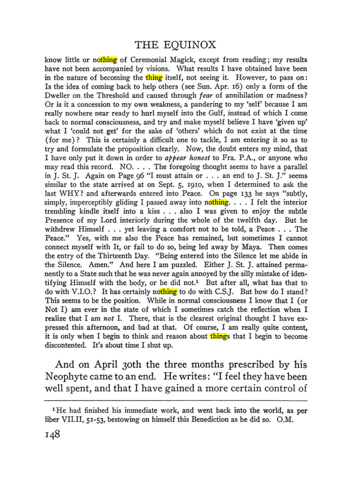 Original scan of The Equinox (Volume III, Number I), PDF page 156