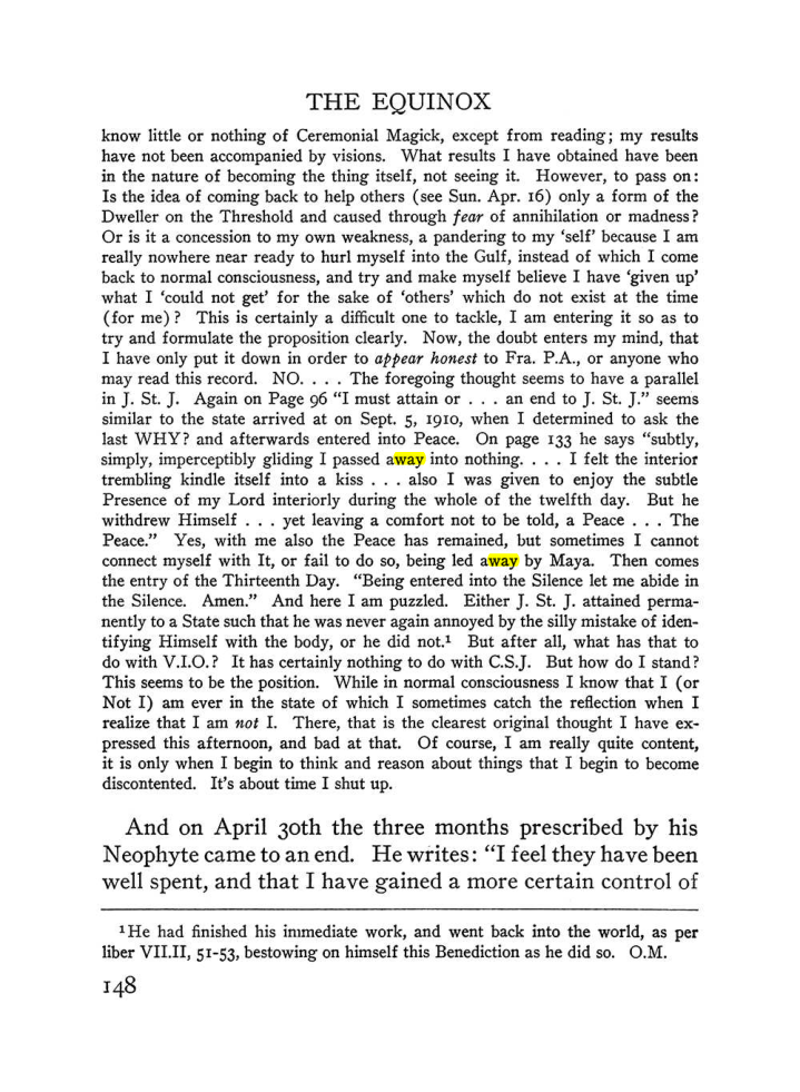 Original scan of The Equinox (Volume III, Number I), PDF page 156