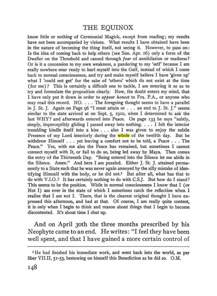 Original scan of The Equinox (Volume III, Number I), PDF page 156