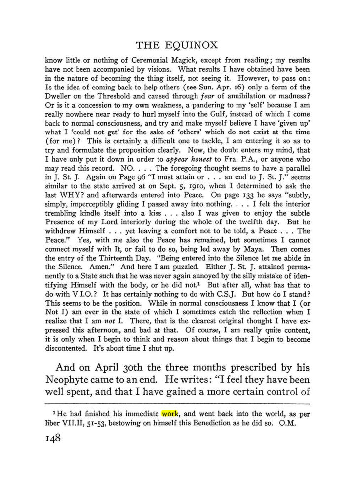 Original scan of The Equinox (Volume III, Number I), PDF page 156