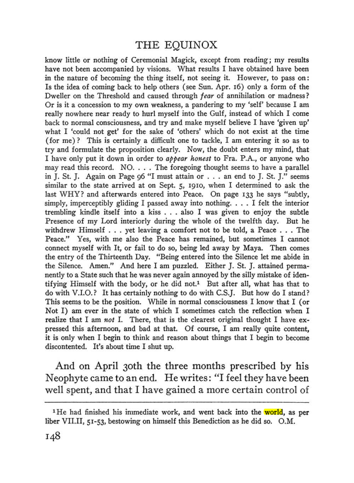 Original scan of The Equinox (Volume III, Number I), PDF page 156