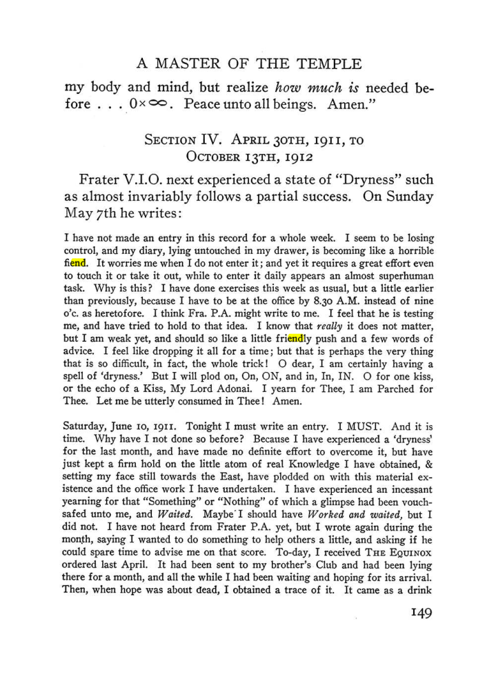 Original scan of The Equinox (Volume III, Number I), PDF page 157