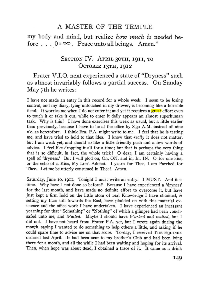 Original scan of The Equinox (Volume III, Number I), PDF page 157
