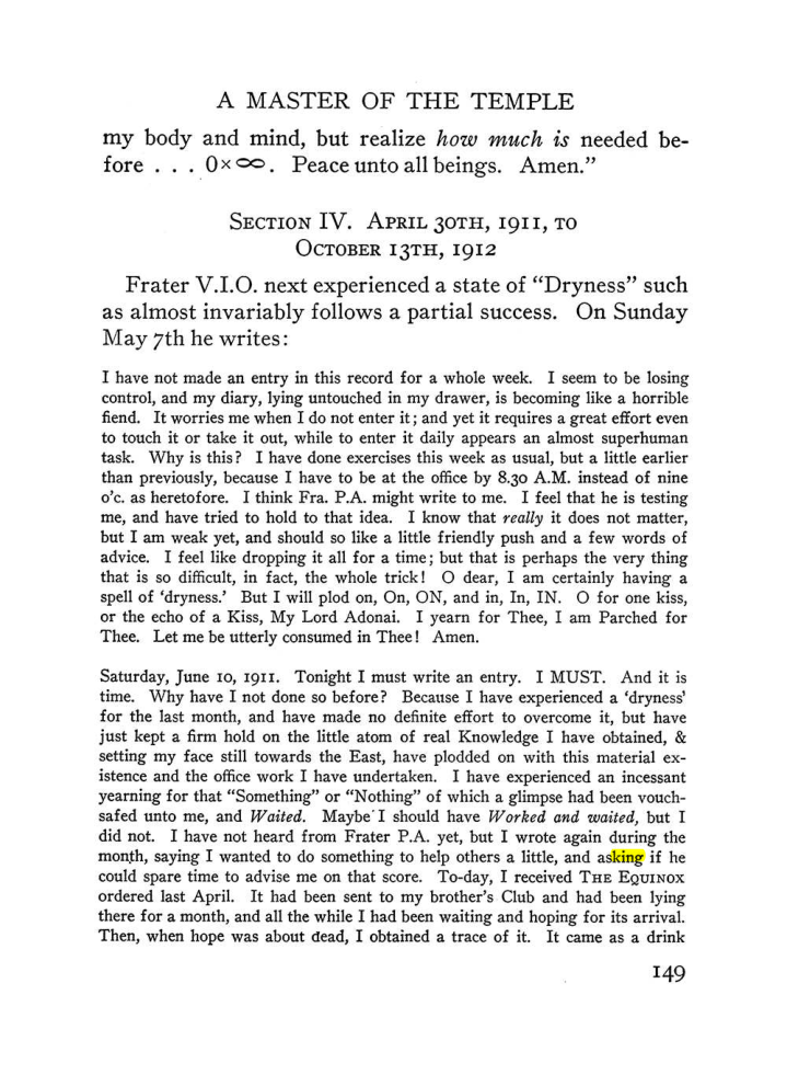 Original scan of The Equinox (Volume III, Number I), PDF page 157