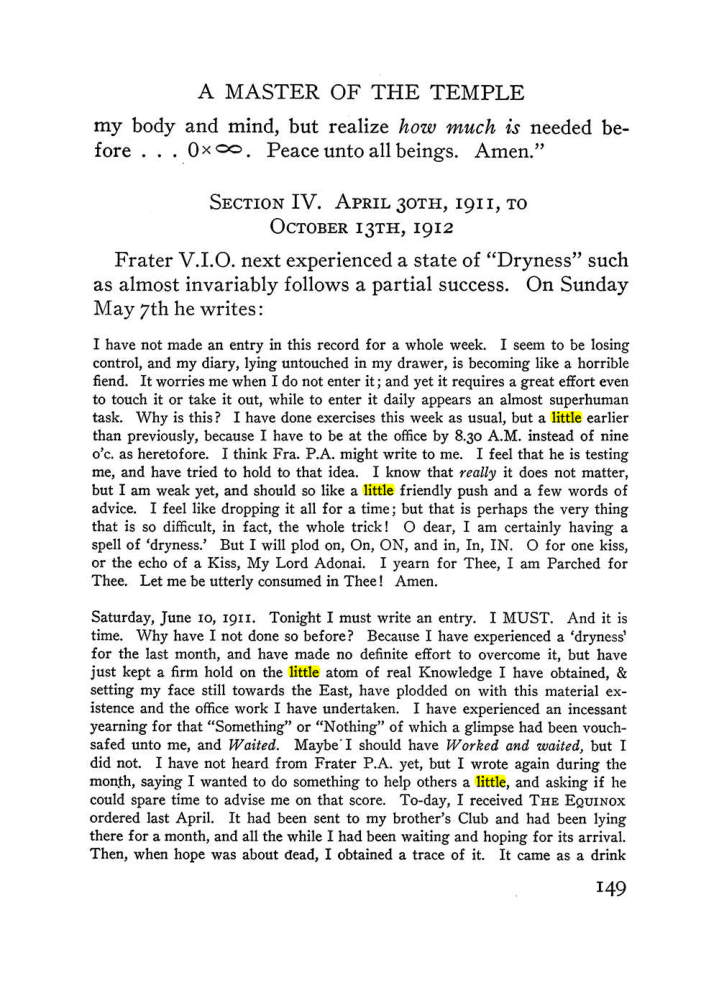 Original scan of The Equinox (Volume III, Number I), PDF page 157