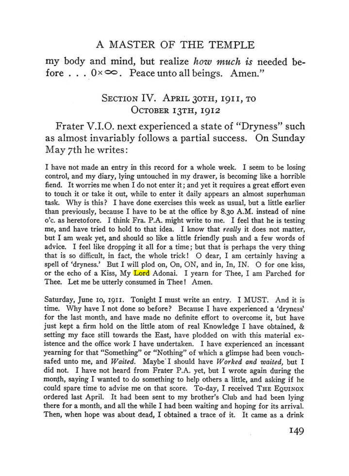 Original scan of The Equinox (Volume III, Number I), PDF page 157