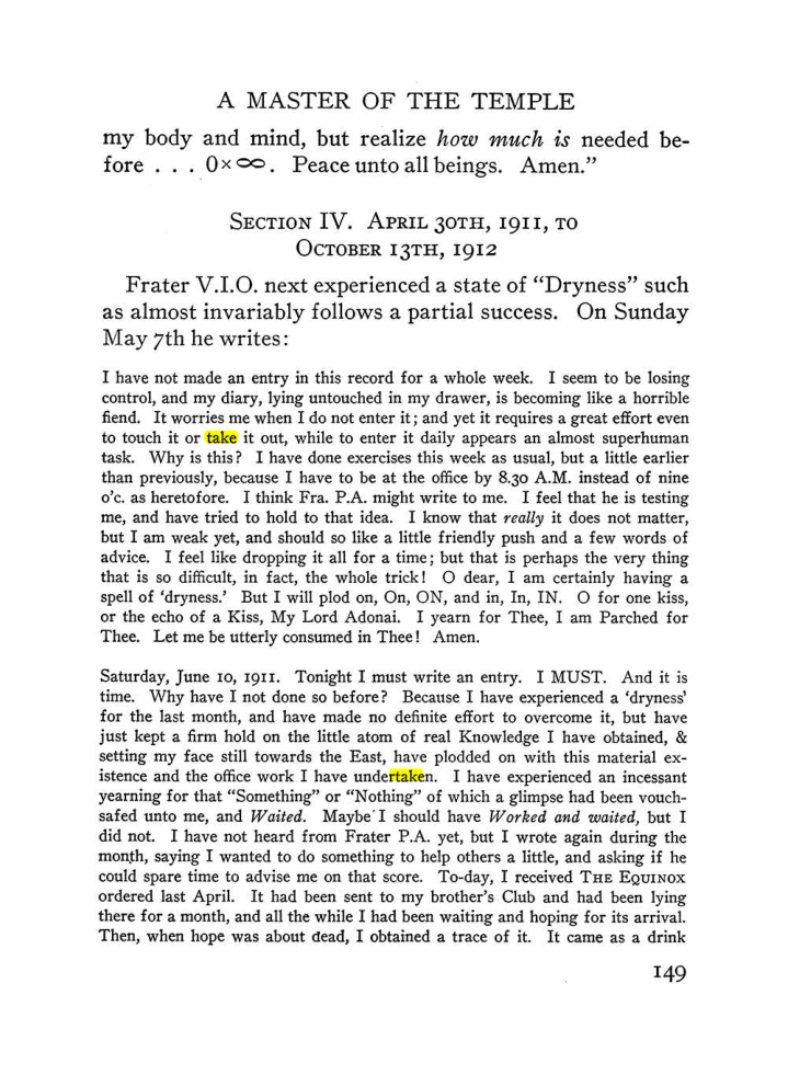 Original scan of The Equinox (Volume III, Number I), PDF page 157