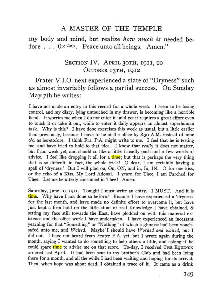 Original scan of The Equinox (Volume III, Number I), PDF page 157