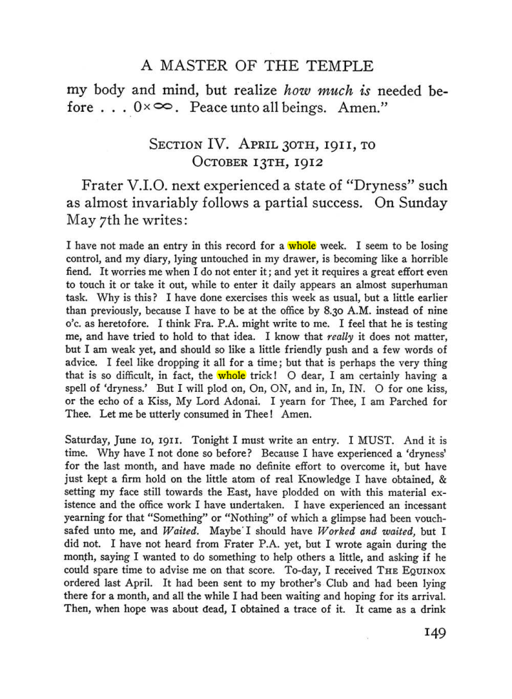 Original scan of The Equinox (Volume III, Number I), PDF page 157
