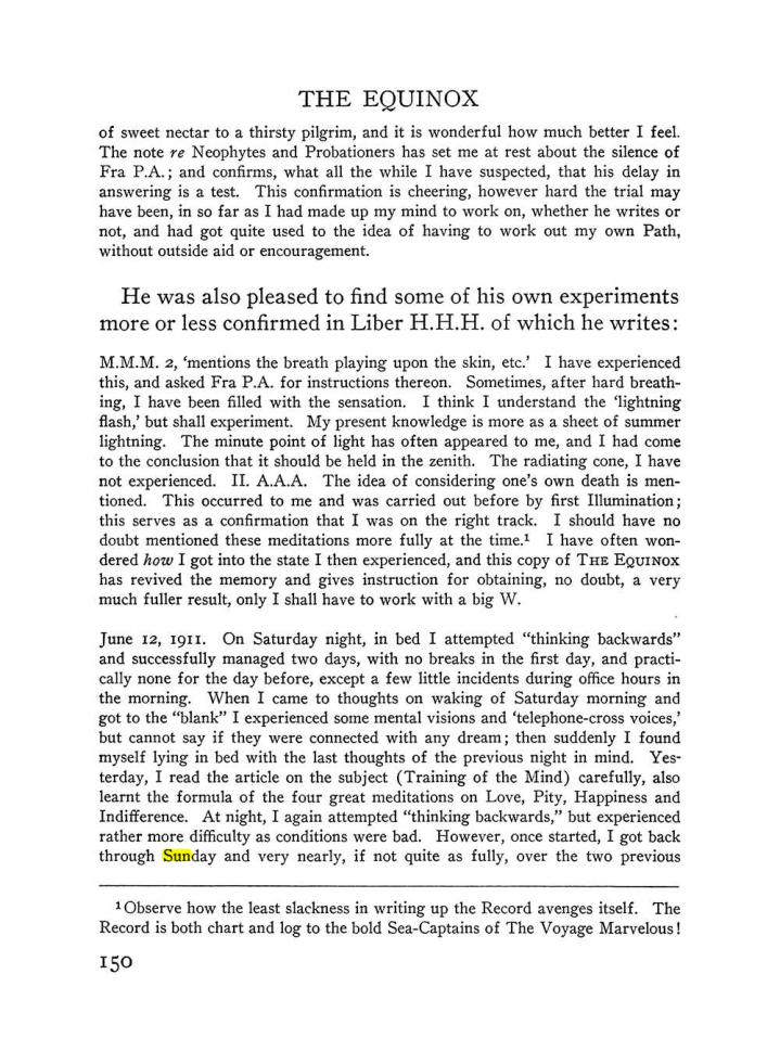 Original scan of The Equinox (Volume III, Number I), PDF page 158