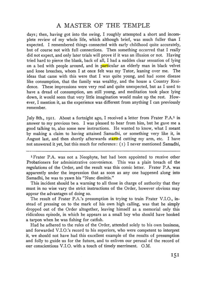 Original scan of The Equinox (Volume III, Number I), PDF page 159